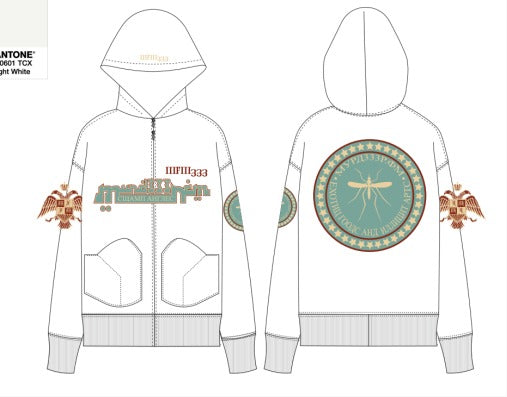 MFM White Hoodie
